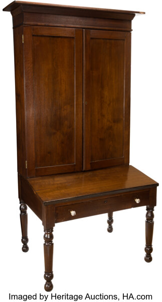 The Desk That Watched Lincoln Become President: A Surviving Secretary Desk from 